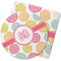 Doily Pattern Rubber Backed Coaster (Personalized)