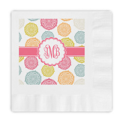 Doily Pattern Embossed Decorative Napkins (Personalized)