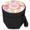 Doily Pattern Collapsible Personalized Cooler & Seat (Closed)