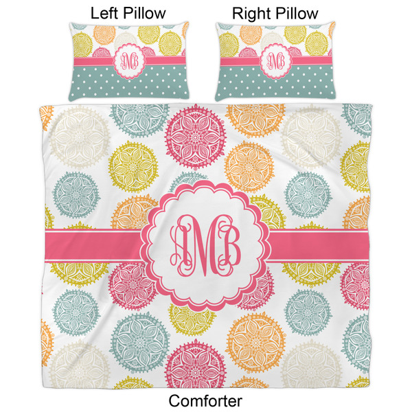 Doily Pattern Comforter Set - King - Approval