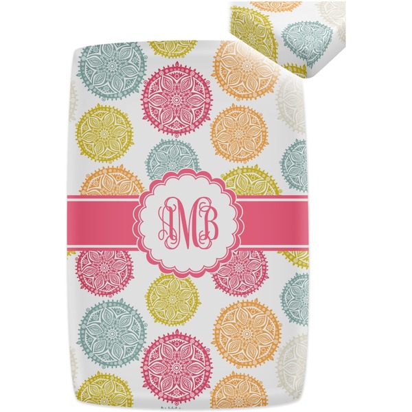 Doily Pattern Crib Fitted Sheet - Apvl