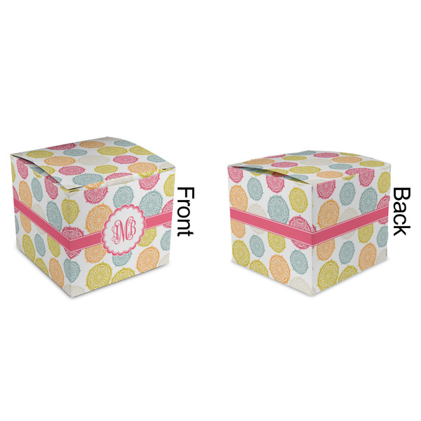 Doily Pattern Cubic Gift Box - Approval