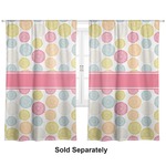 Doily Pattern Curtain Panel - Custom Size
