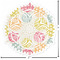 Doily Pattern Custom Shape Iron On Patches - L - APPROVAL