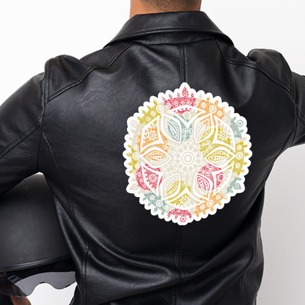 Doily Pattern Custom Shape Iron On Patches - XXXL - APPROVAL