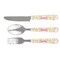 Doily Pattern Cutlery Set - FRONT