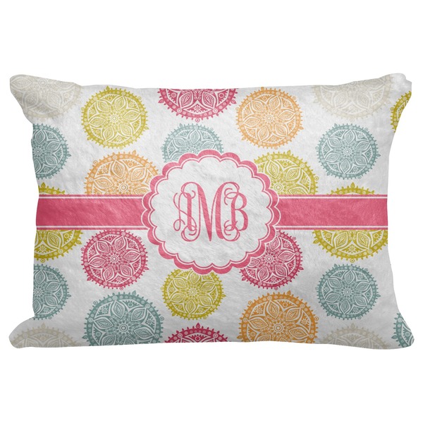 Custom Doily Pattern Decorative Baby Pillowcase - 16"x12" (Personalized)