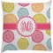 Doily Pattern Decorative Pillow Case (Personalized)