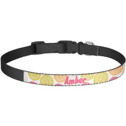 Doily Pattern Dog Collar - Large (Personalized)