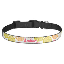 Doily Pattern Dog Collar (Personalized)