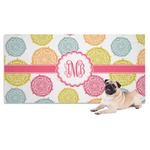 Doily Pattern Dog Towel (Personalized)