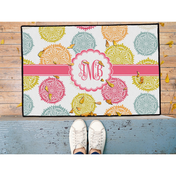 Doily Pattern Door Mat - LIFESTYLE (Med)