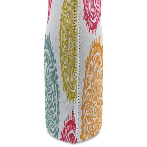 Doily Pattern Double Wine Tote - DETAIL 2 (new)