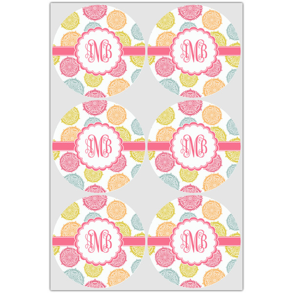 Doily Pattern Drink Topper - Large - Set of 6