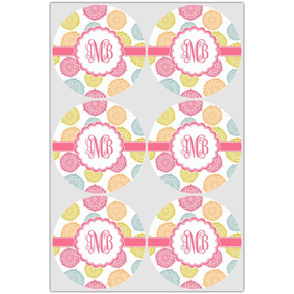 Doily Pattern Drink Topper - XLarge - Set of 6