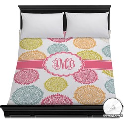 Doily Pattern Duvet Cover - Full / Queen (Personalized)