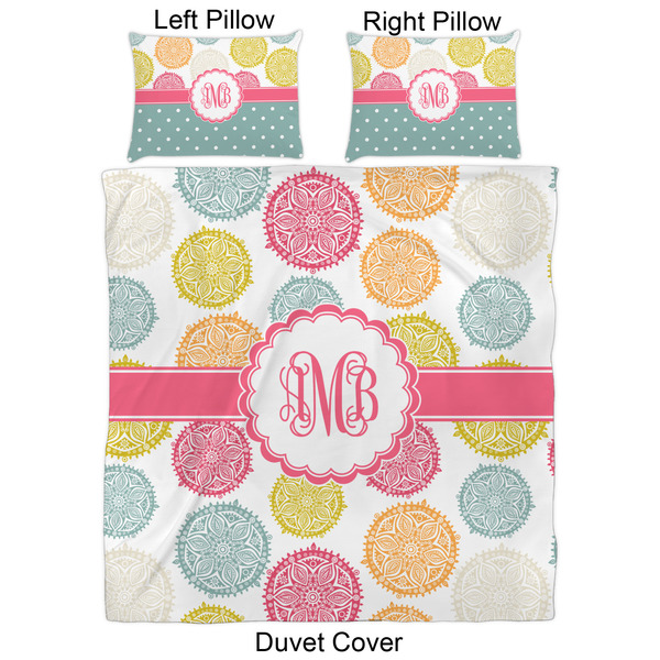 Doily Pattern Duvet Cover Set - Queen - Approval