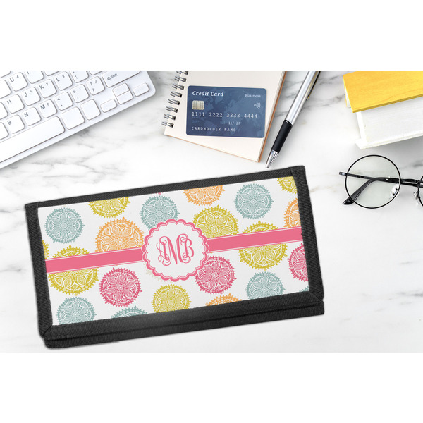 Doily Pattern DyeTrans Checkbook Cover - LIFESTYLE