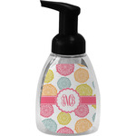Doily Pattern Foam Soap Bottle - Black (Personalized)