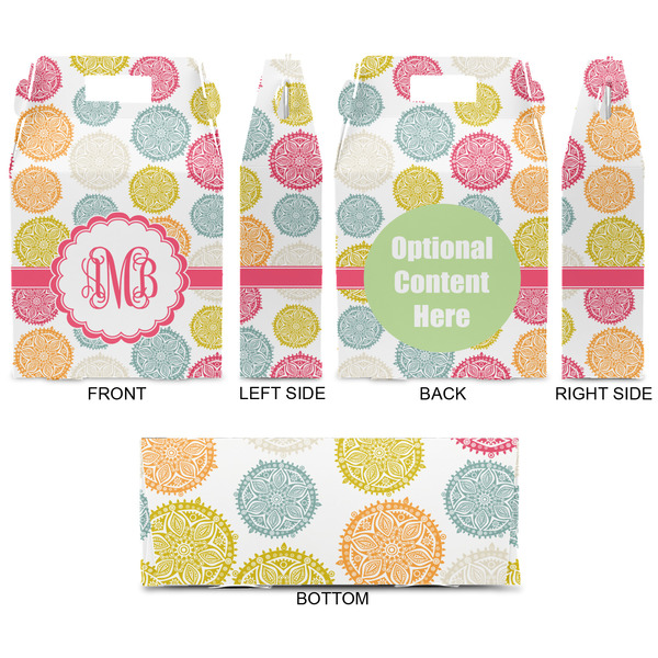 Doily Pattern Gable Favor Box - Approval