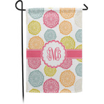 Doily Pattern Garden Flag (Personalized)