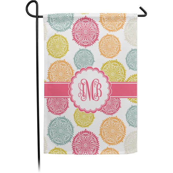 Custom Doily Pattern Garden Flag (Personalized)