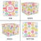 Doily Pattern Gift Boxes with Lid - Canvas Wrapped - X-Large - Approval