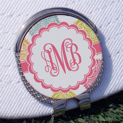 Doily Pattern Golf Ball Marker - Hat Clip