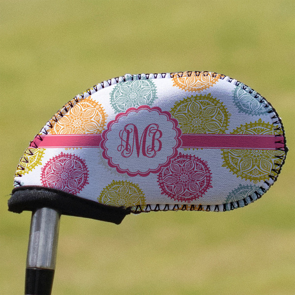 Custom Doily Pattern Golf Club Iron Cover (Personalized)