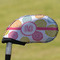 Doily Pattern Golf Club Cover - Front