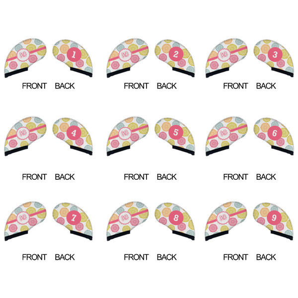 Doily Pattern Golf Club Covers - APPROVAL (set of 9)