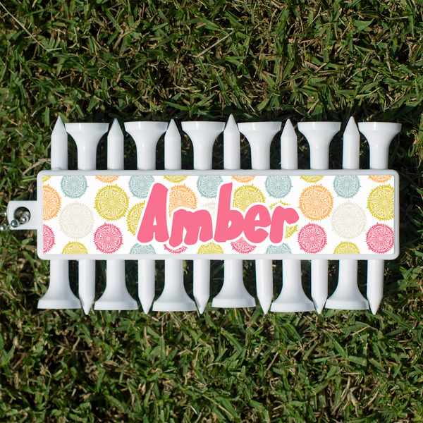 Custom Doily Pattern Golf Tees & Ball Markers Set (Personalized)