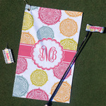Doily Pattern Golf Towel Gift Set (Personalized)