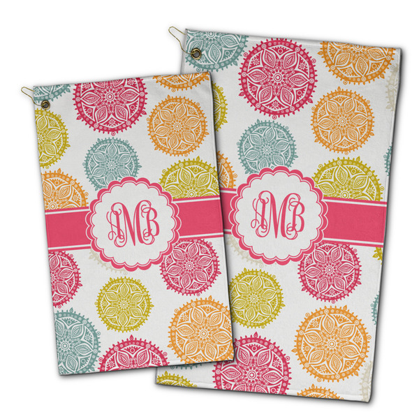 Doily Pattern Golf Towel - PARENT (small and large)