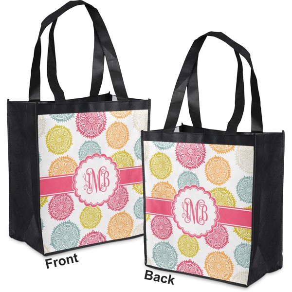Doily Pattern Grocery Bag - Apvl