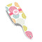Doily Pattern Hair Brush - Angle View