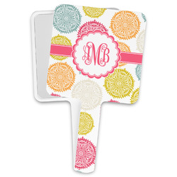 Doily Pattern Hand Mirror (Personalized)