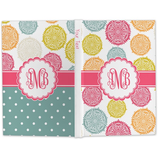 Doily Pattern Hard Cover Journal - Apvl