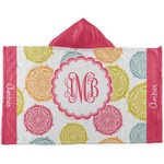 Doily Pattern Kids Hooded Towel (Personalized)