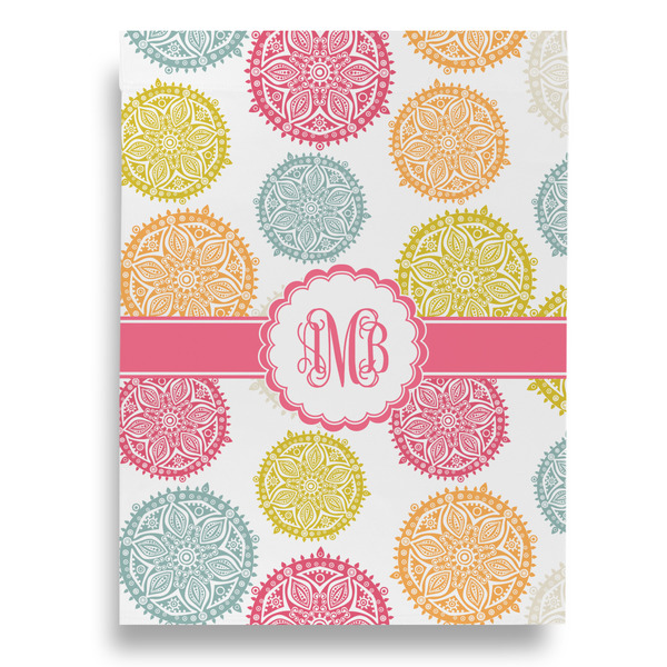 Doily Pattern House Flags - Double Sided - FRONT