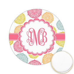 Doily Pattern Printed Cookie Topper - 2.15" (Personalized)