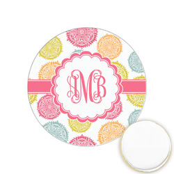 Doily Pattern Printed Cookie Topper - 1.25" (Personalized)