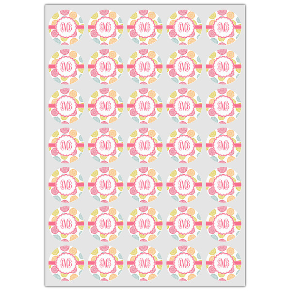 Doily Pattern Icing Circle - XSmall - Set of 35