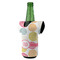 Doily Pattern Jersey Bottle Cooler - ANGLE (on bottle)
