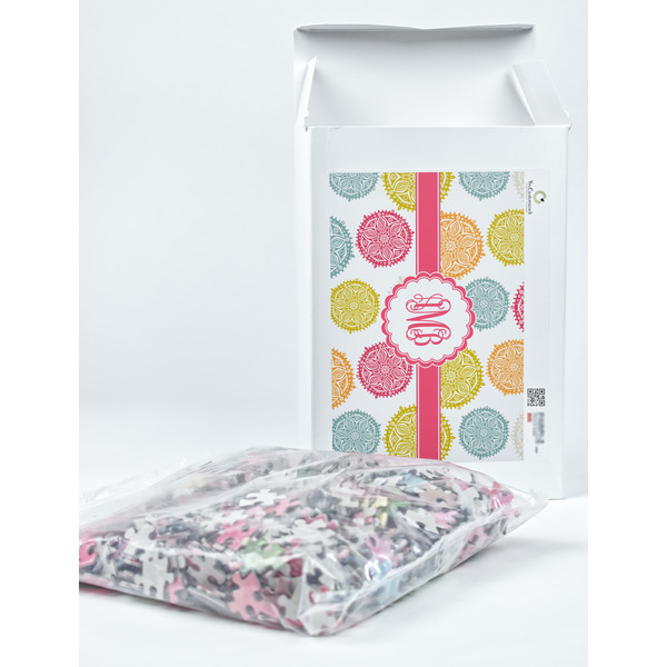 Doily Pattern Jigsaw Puzzle 1014 Piece - Box