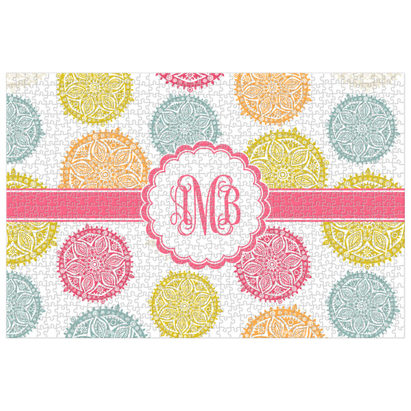 Custom Doily Pattern Jigsaw Puzzle - 1000-piece (Personalized)