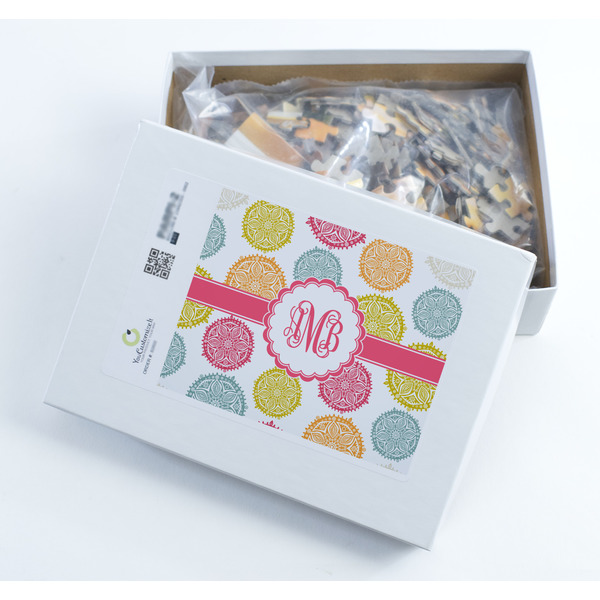 Doily Pattern Jigsaw Puzzle 252 Piece - Box