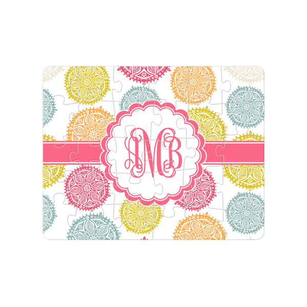 Custom Doily Pattern Jigsaw Puzzles (Personalized)