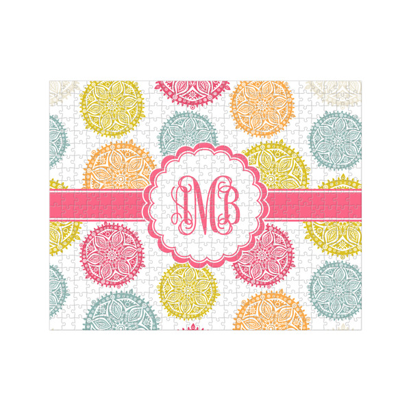 Custom Doily Pattern 500 pc Jigsaw Puzzle (Personalized)