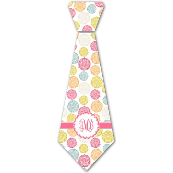 Custom Doily Pattern Iron On Tie (Personalized)